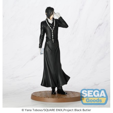 BLACK BUTLER - Sebastian Michaelis - Figurine Luminasta 22cm 