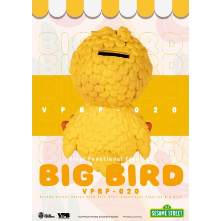 SESAME STREET - Big Bird - Tirelire Palm Size 12.7cm 