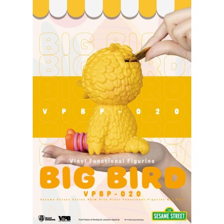 SESAME STREET - Big Bird - Tirelire Palm Size 12.7cm 