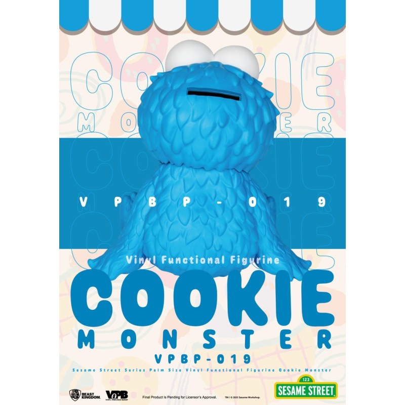SESAME STREET - Cookie Monster - Tirelire Palm Size 11.8cm 