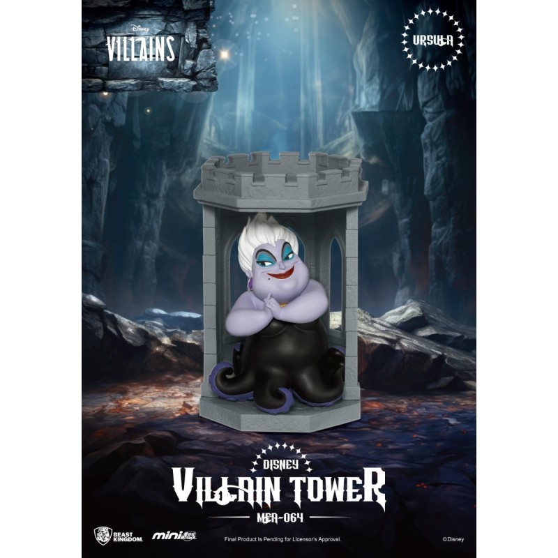 DISNEY VILLAINS - Tower Series - Set 6 Figurine Blind Box 11.5cm 