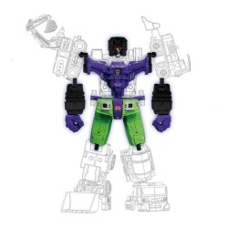 TRANSFORMERS -Devastator Comb. Acc. - Model Kit Defender Vers. Blokees  2