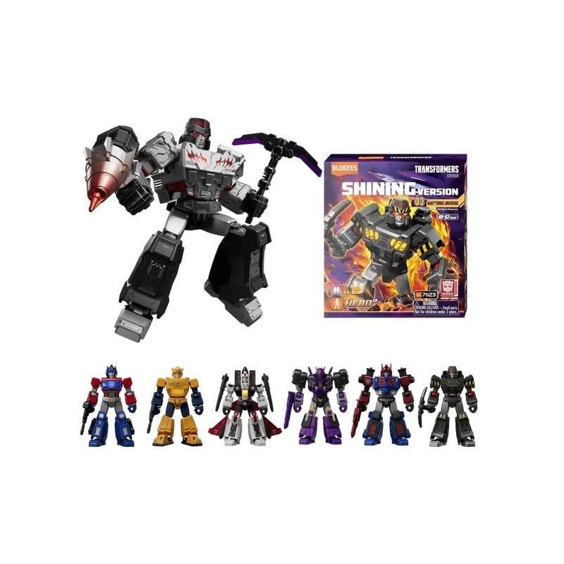 TRANSFORMERS - Shining Version 03 - Model Kit Blokees Display 6 pc 