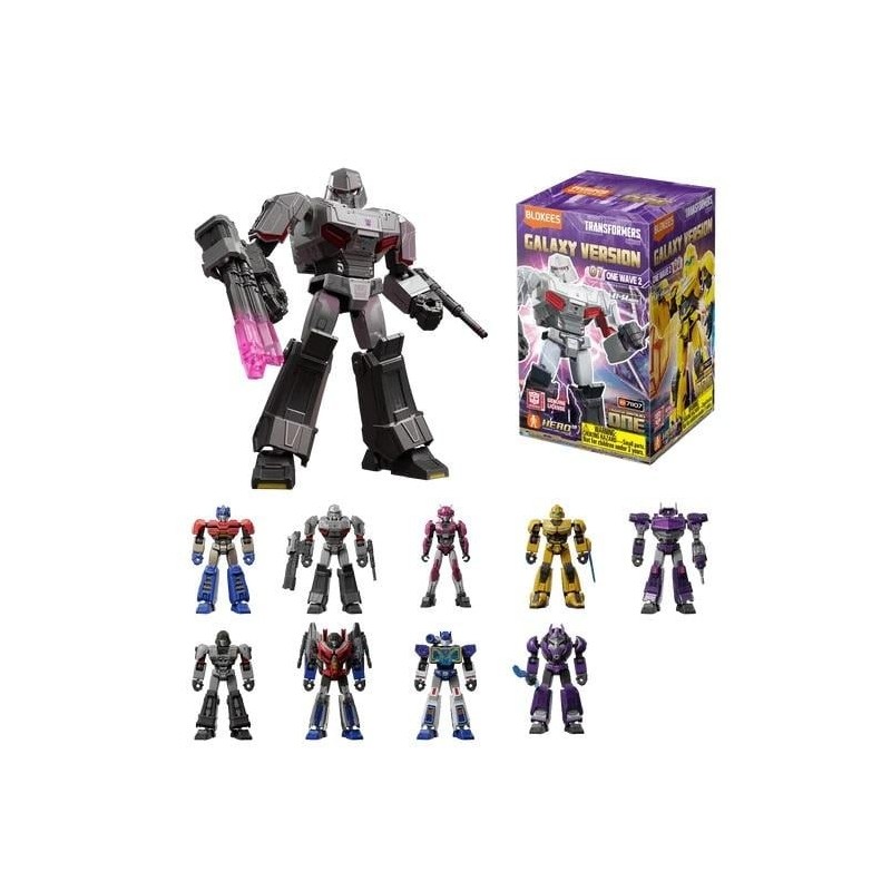 TRANSFORMERS - Galaxy Version 07 - Model Kit Blokees Display 9 pc 