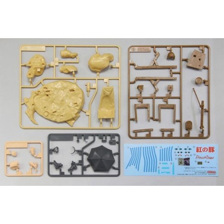PORCO ROSSO - Porco - Model Kit à peindre 1/48 21.3x15.7x5.6cm 
