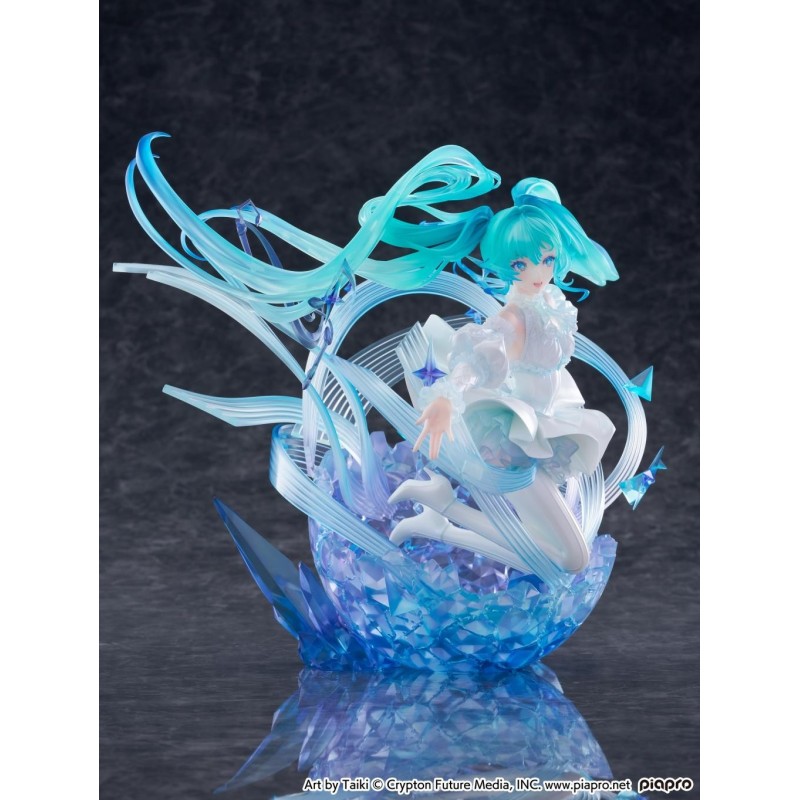 HATSUNE MIKU - Crystall Dress - Statuette 1/7 22.5cm 