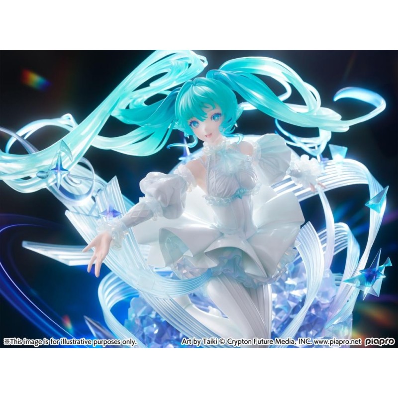 HATSUNE MIKU - Crystall Dress - Statuette 1/7 22.5cm 
