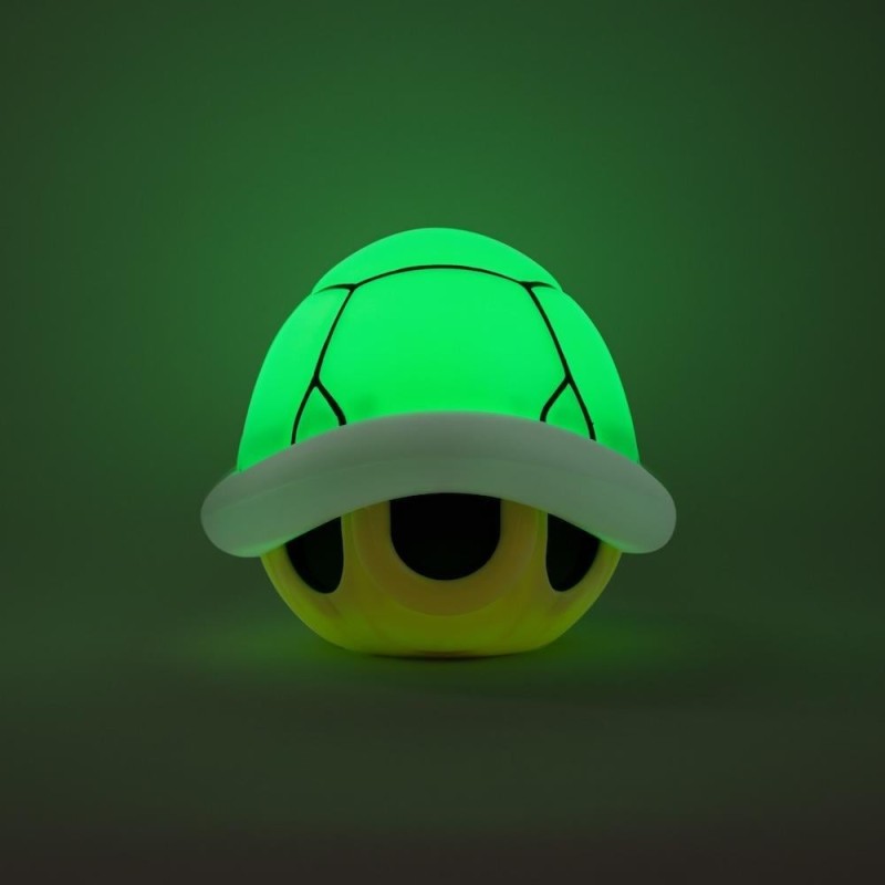 SUPER MARIO - Carapace Verte - Lampe Décorative avec Son 15cm 