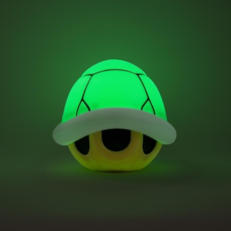 SUPER MARIO - Carapace Verte - Lampe Décorative avec Son 15cm 