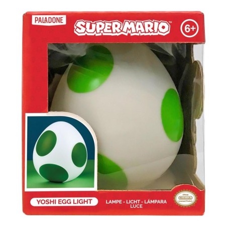 SUPER MARIO - Oeuf Yoshi - Lampe Décorative 13cm 