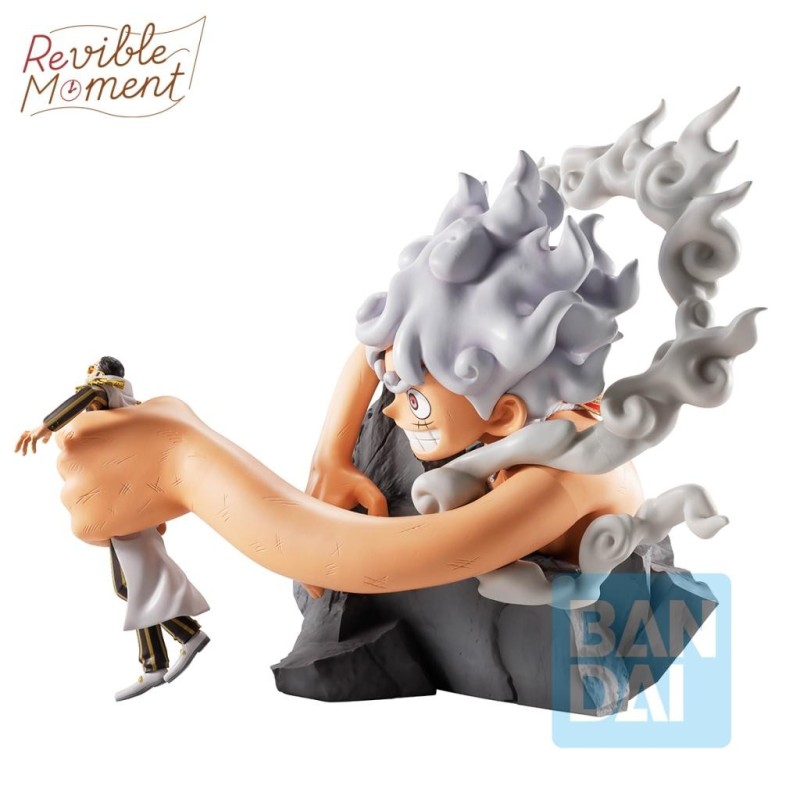 ONE PIECE - Luffy & Borsalino -Figurine Burst of Energy 20cm 