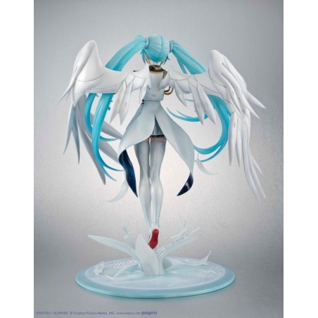 GUNDAM X HATSUNE MIKU - Lucra Miku x Wing Gundam Zero - Statuette 27cm 