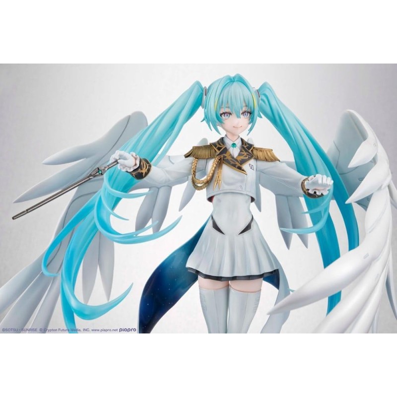 GUNDAM X HATSUNE MIKU - Lucra Miku x Wing Gundam Zero - Statuette 27cm 