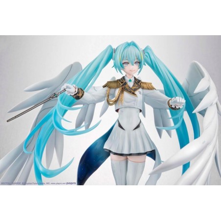 GUNDAM X HATSUNE MIKU - Lucra Miku x Wing Gundam Zero - Statuette 27cm 