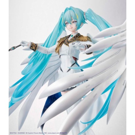 GUNDAM X HATSUNE MIKU - Lucra Miku x Wing Gundam Zero - Statuette 27cm 