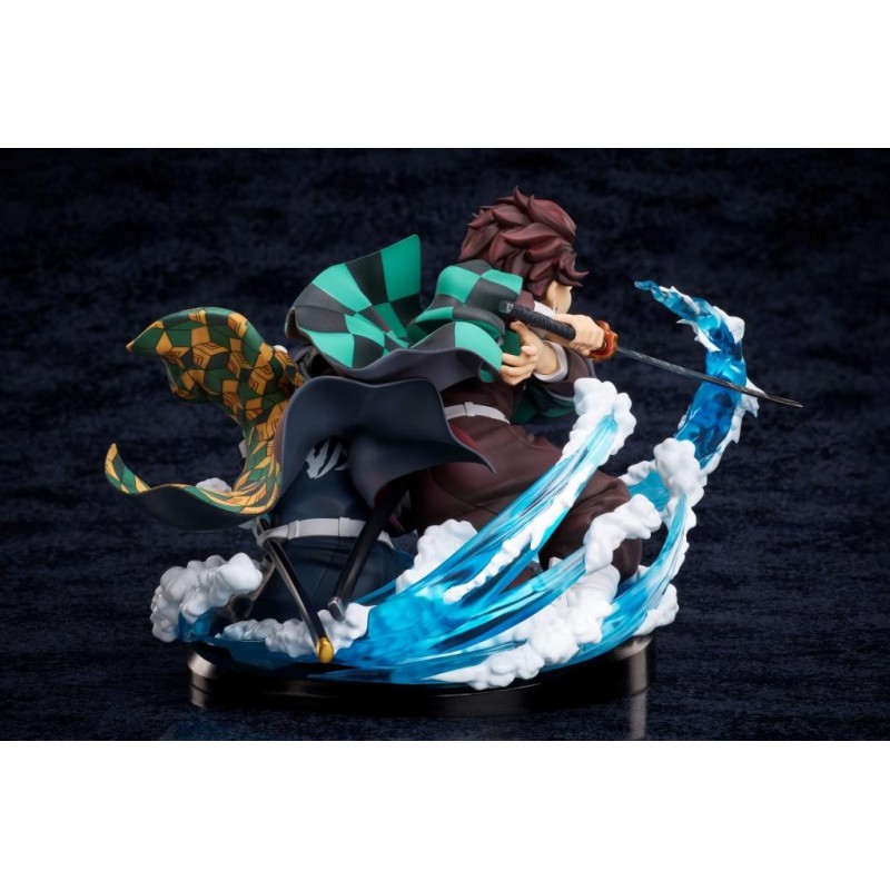 DEMON SLAYER - Tanjiro & Giyuu - Statuette 13cm 