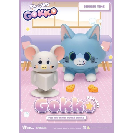 TOM & JERRY - Gokko series - Set 6 Figurine Blind Box 5cm 