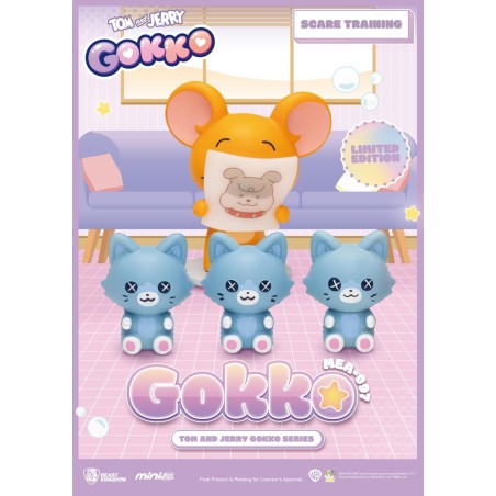 TOM & JERRY - Gokko series - Set 6 Figurine Blind Box 5cm 