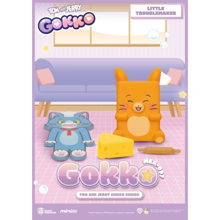 TOM & JERRY - Gokko series - Set 6 Figurine Blind Box 5cm 