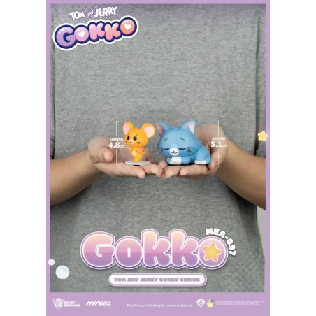 TOM & JERRY - Gokko series - Set 6 Figurine Blind Box 5cm 