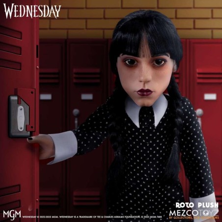 MERCREDI - Poupée Mercredi Addams MDS Roto - 45cm 