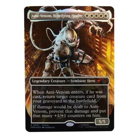 MAGIC THE GATHERING - Agent Anti-Venom - Figurine Legend Series 15cm 