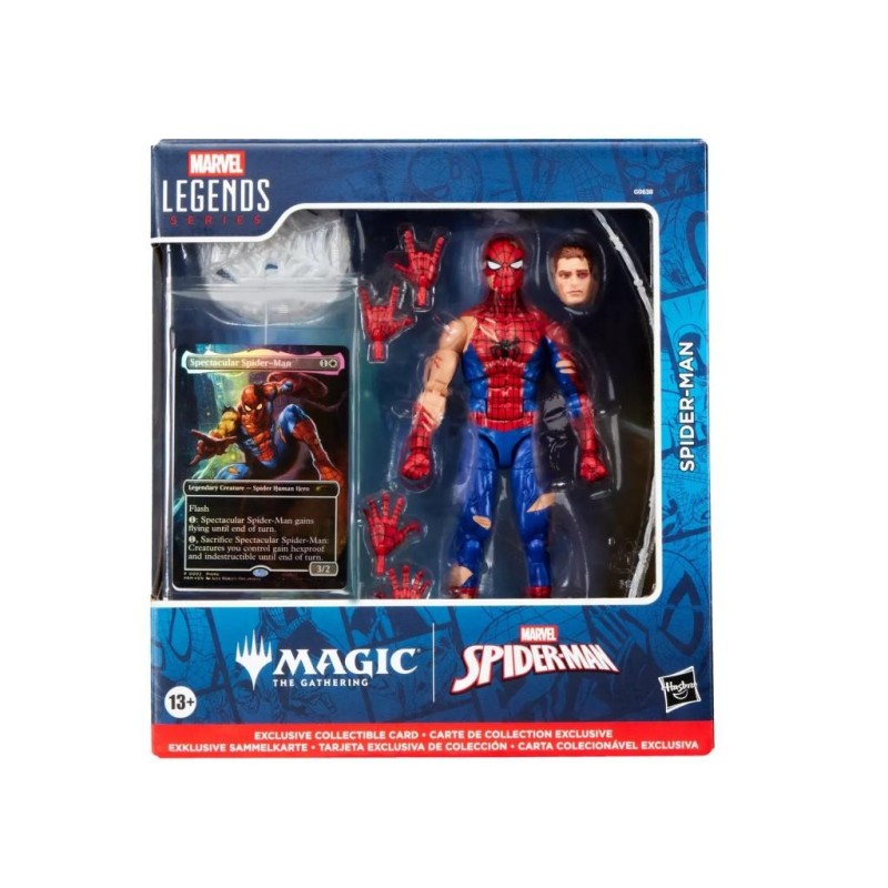 MAGIC THE GATHERING -Battle-Damaged Spider-Man -Fig Legend Series 15cm 