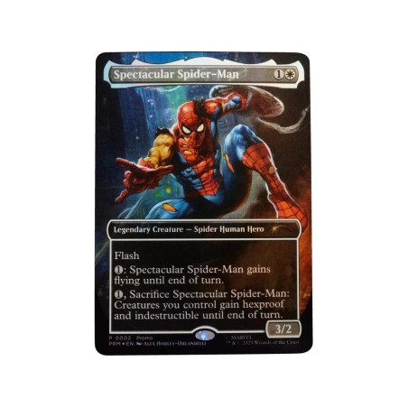 MAGIC THE GATHERING -Battle-Damaged Spider-Man -Fig Legend Series 15cm 