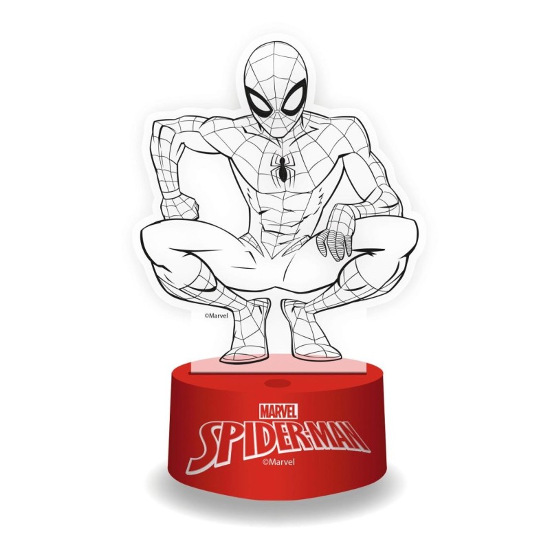 SPIDER-MAN - 3D Lamp RGB with Remote 