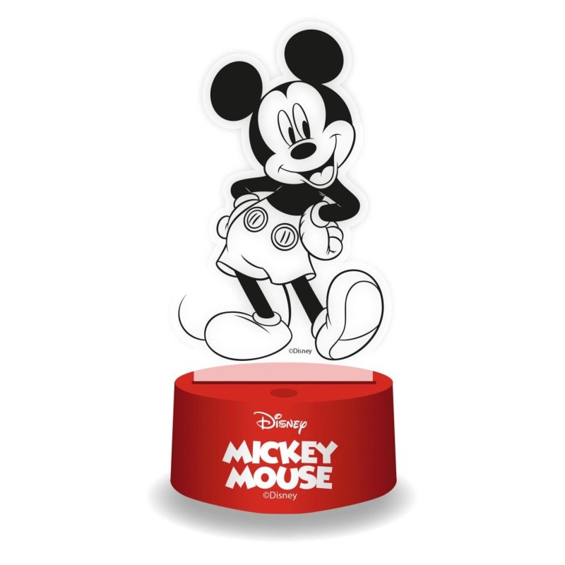 MICKEY - Lampe 3D RGB avec Télécommande 