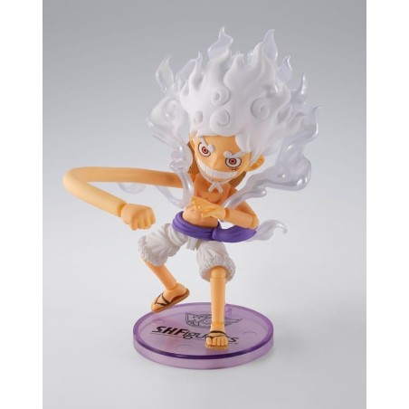 ONE PIECE - Luffy Gear 5 - Figurine WCF X S.H. Figuarts 8cm 