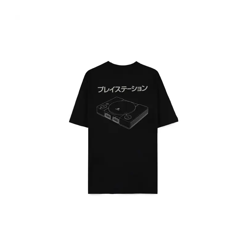 PLAYSTATION - Logo & Console - Men T-Shirt (S) 