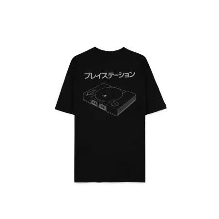 PLAYSTATION - Logo & Console - Men T-Shirt (S) 