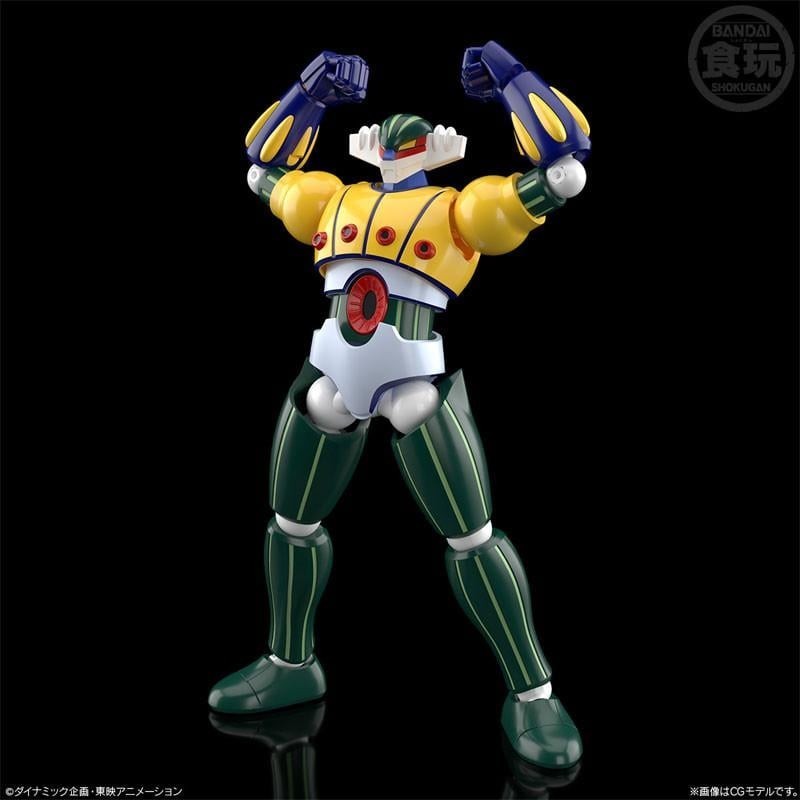 STEEL JEEG - Steel Jeeg - Figurine SMP Shokugan Modeling Project 13cm 