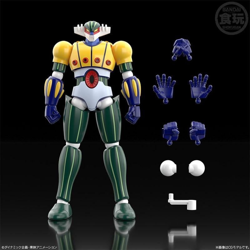 STEEL JEEG - Steel Jeeg - Figurine SMP Shokugan Modeling Project 13cm 