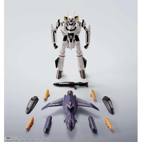 MACROSS - VF-0S Phoenix (QF-2200D-B Ghost) - Fig. Hi-Metal R 14cm 