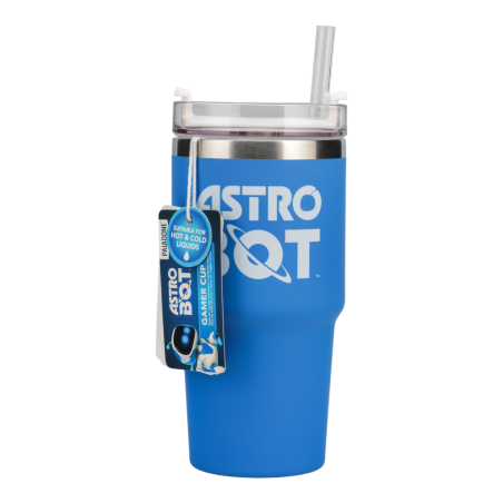 ASTROBOT - Mug de Voyage avec paille 