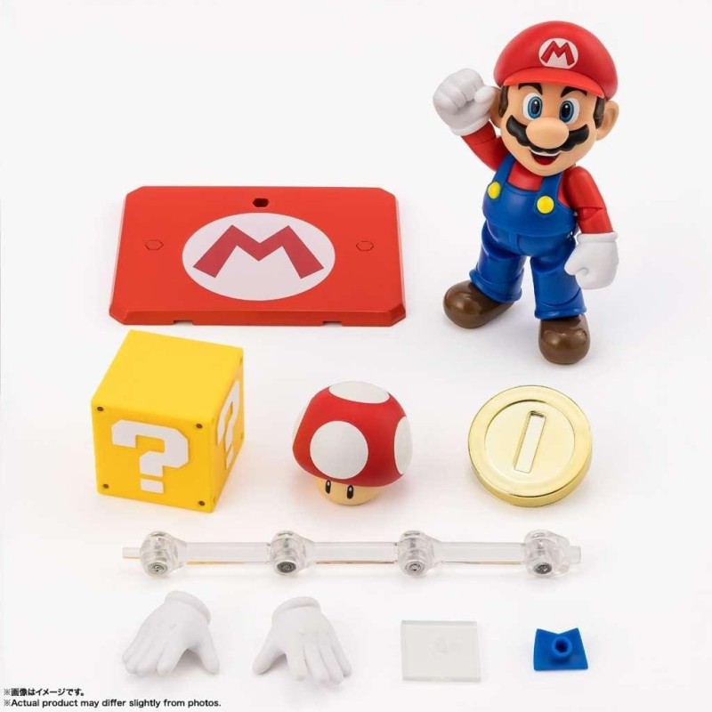 SUPER MARIO - Mario - Figurine S.H. Figuarts 10cm 