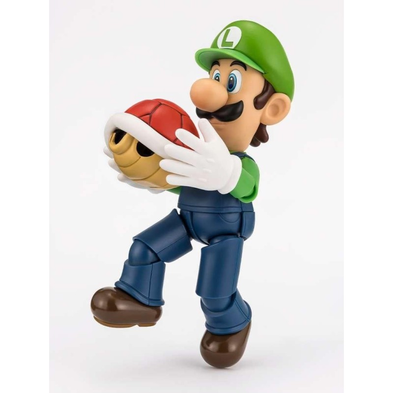 SUPER MARIO - Luigi - Figurine S.H. Figuarts 11cm 