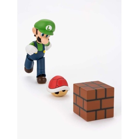 SUPER MARIO - Luigi - Figurine S.H. Figuarts 11cm 