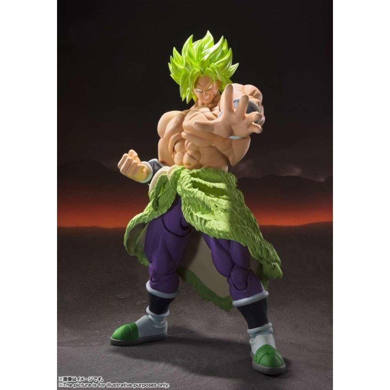 DRAGON BALL Z - Broly "Super Saiyan" - Figurine S.H. Figuarts 22cm 