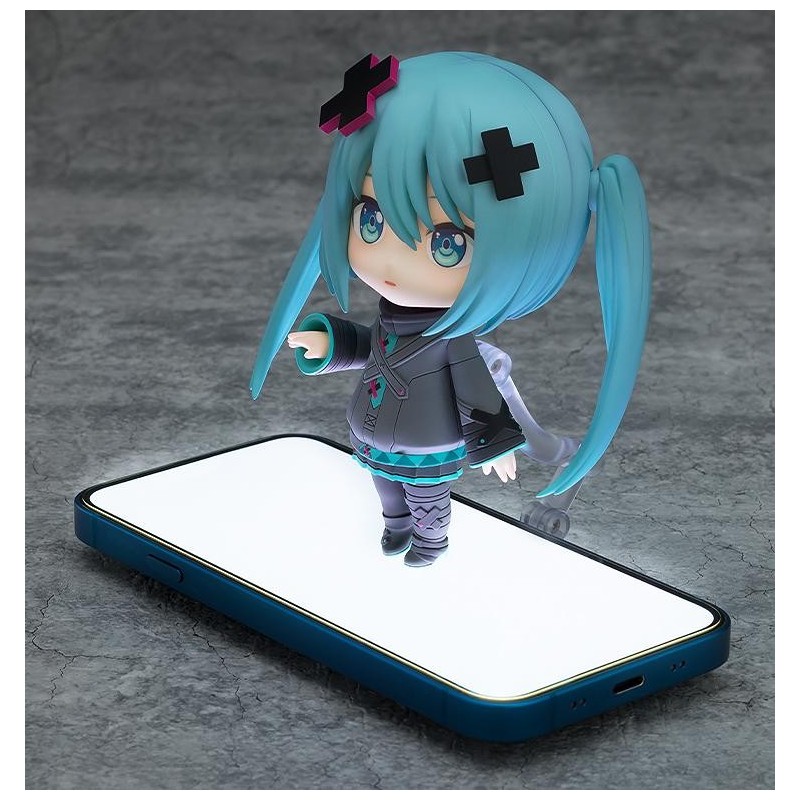 HATSUNE MIKU MOVIE - Miku "Shuttered Sekai" - Figurine Nendoroid 10cm 