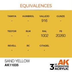 Sand Yellow 17ml 2