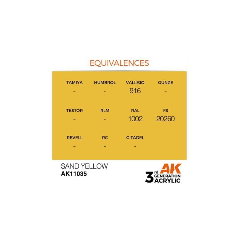 Sand Yellow 17ml