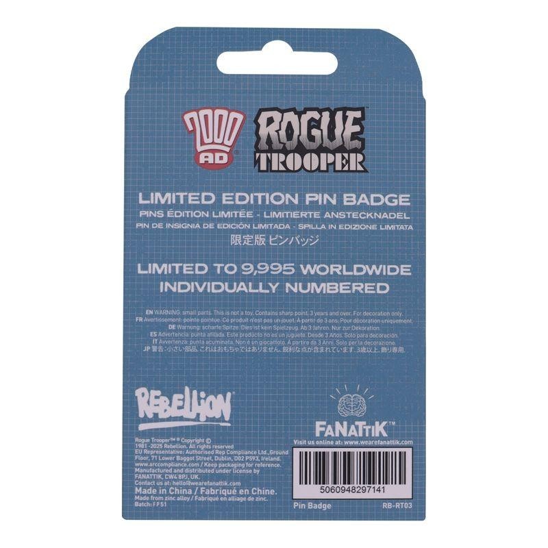 2000AD ROGUE TROOPER - GI - Limited Edition Pin's 