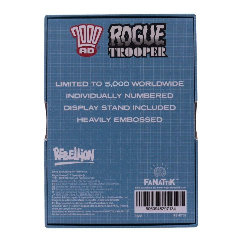 2000AD ROGUE TROOPER - Limited Edition Ingot 