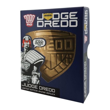 2000AD JUDGE DREDD - Badge - Replique Edition Limité 