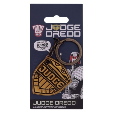 2000AD JUDGE DREDD - Badge - Porte-clés Edition Limitée 