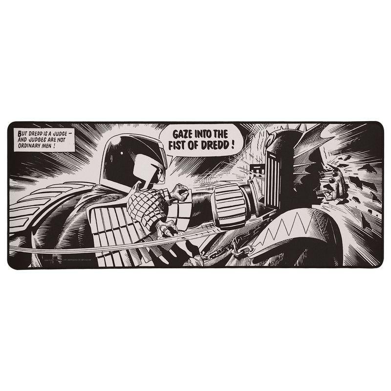 2000AD JUDGE DREDD - XL Desktop Mat + 1 Coaster 