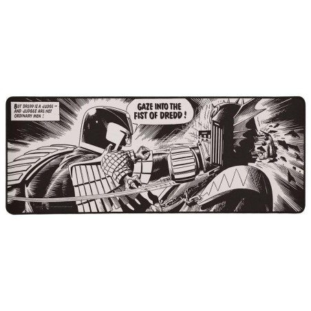 2000AD JUDGE DREDD - XL Desktop Mat + 1 Coaster 